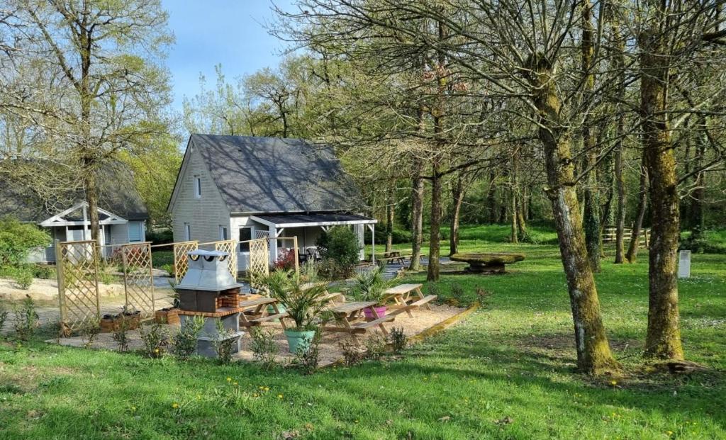 Les Chalets De Saumur, Piscine & Parc Boise, 100M Du Cadrenoir Ngoại thất bức ảnh